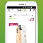 Marcas exclusivas de alimentación en tu App de Tiendanimal