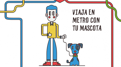 Viaja en metro con tu mascota