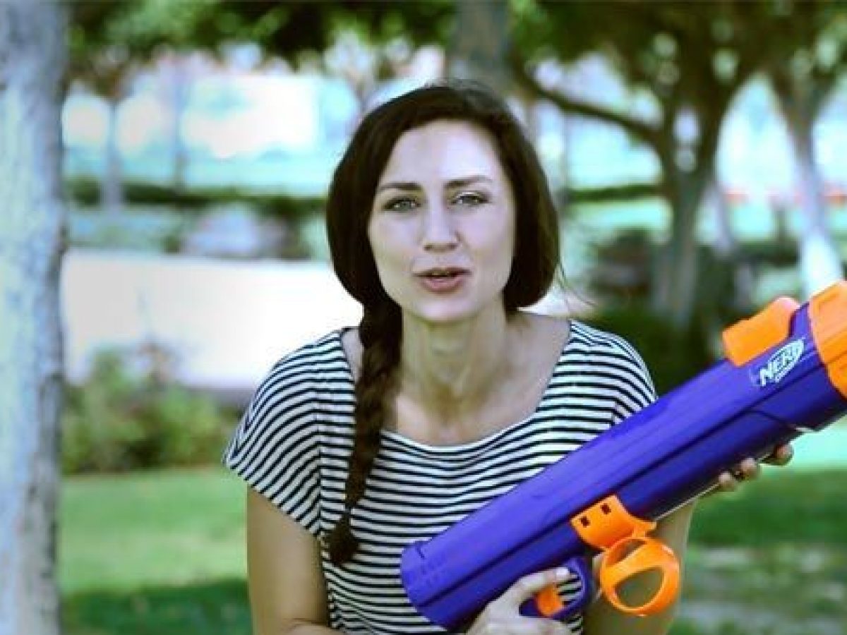 Nerf cheap lanza pelotas