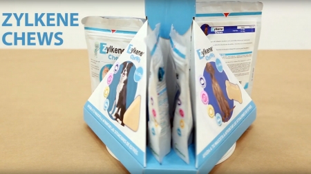 Snacks antiestrés para perros y gatos Zylkene Chews