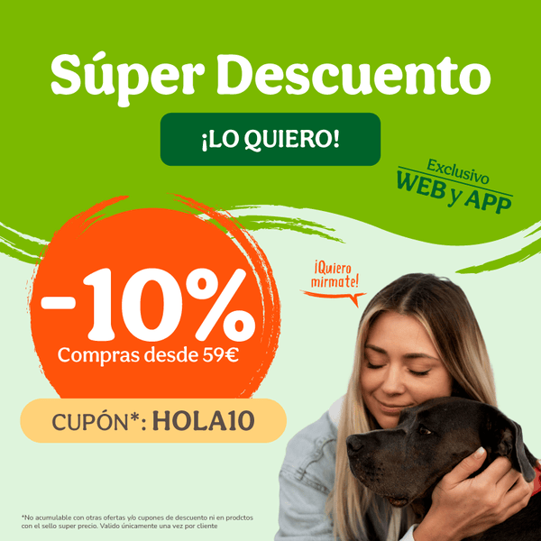 -10% descuento Tiendanimal