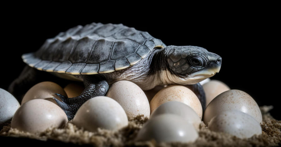 Cuántos huevos pone una tortuga y cómo son