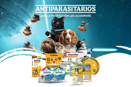 Banner antiparasitario