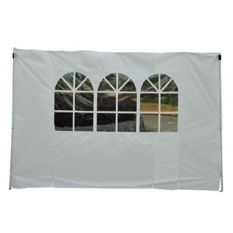 Paredes laterales con ventanas para carpa Outsunny color Blanco, , large image number null