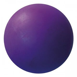 Pelota de goma maciza para perros color Morado