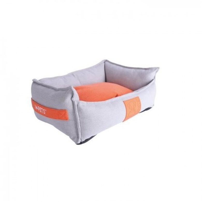 Cstore moon colchón de lino naranja para perros, , large image number null