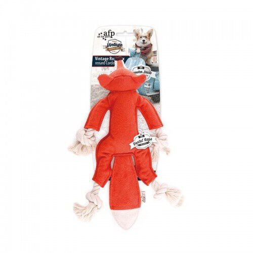 All for paws vintage zorro de peluche naranja para perros, , large Imagen numero 1