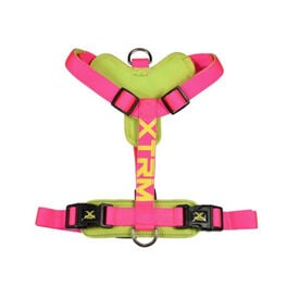 X-TRM Cronos Neon Flash Arnés Fucsia para perros 