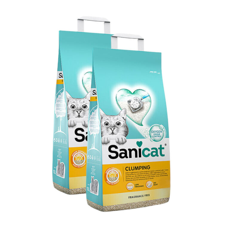 Sanicat Cumpling Arena Aglomerante sin perfume para gatos thumbnail