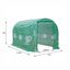 Invernadero Outsunny para cultivo de plantas color Verde, , large indicador imagen numero 3