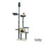 Leeby Cloud Collectión torre rascador de techo con cama y juguete para gatos, , large indicador imagen numero 2