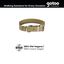 Gotoo Collar Biothane verde oliva para perros, , large indicador imagen numero 3
