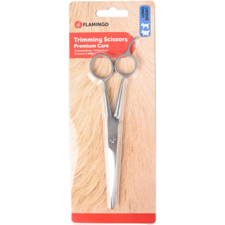 Aptitud estático Tubería Flamingo Tijera de Peluquería para mascotas | Tiendanimal