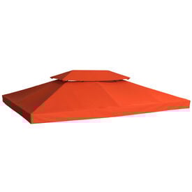Techo de reemplazo para carpa pabellón color rojo