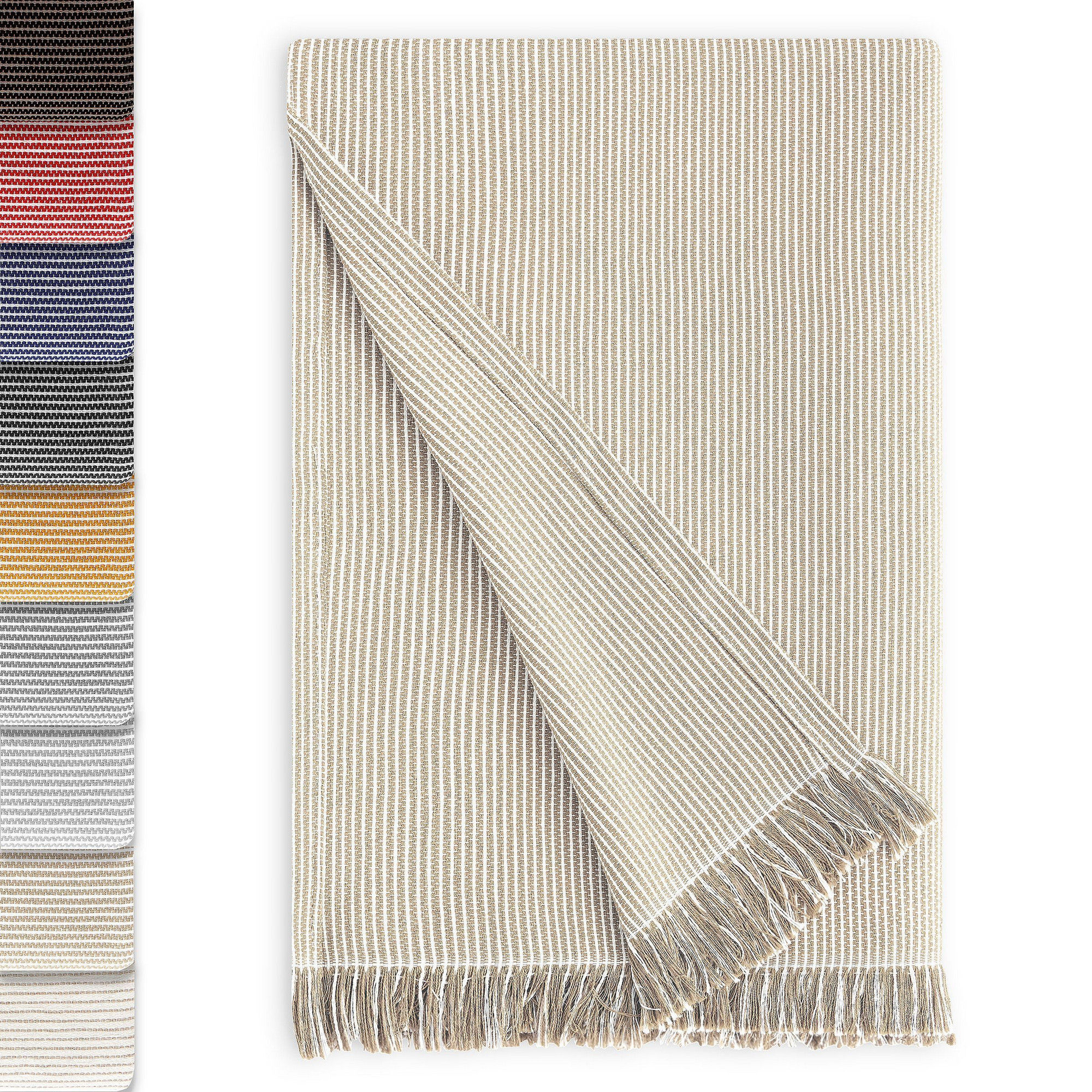 Plaid Paul Colcha Multiusos 180 x 260 cm Beige, , large Imagen numero 6