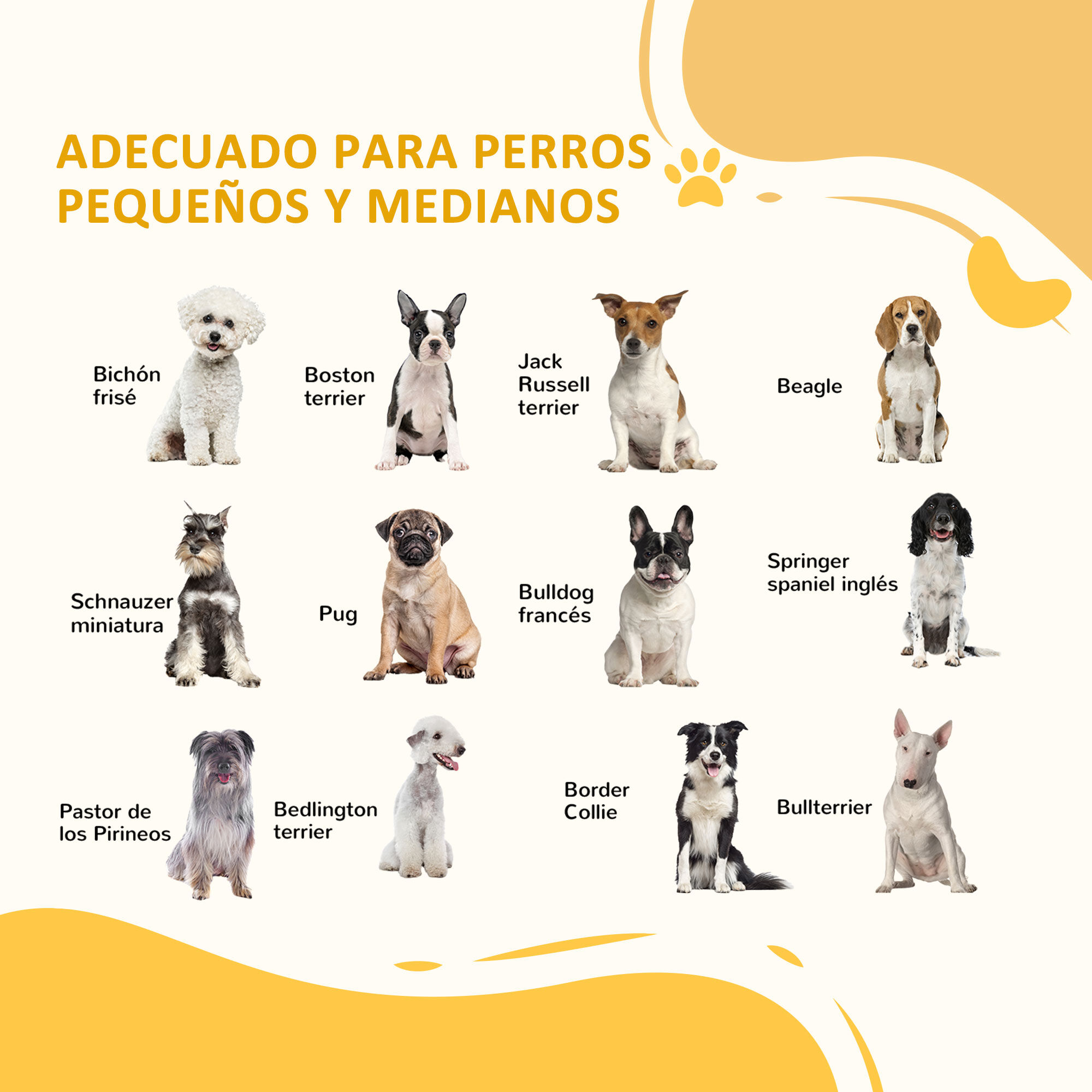 PawHut Barrera de Madera Extensible de 2 Paneles para Perros thumbnail