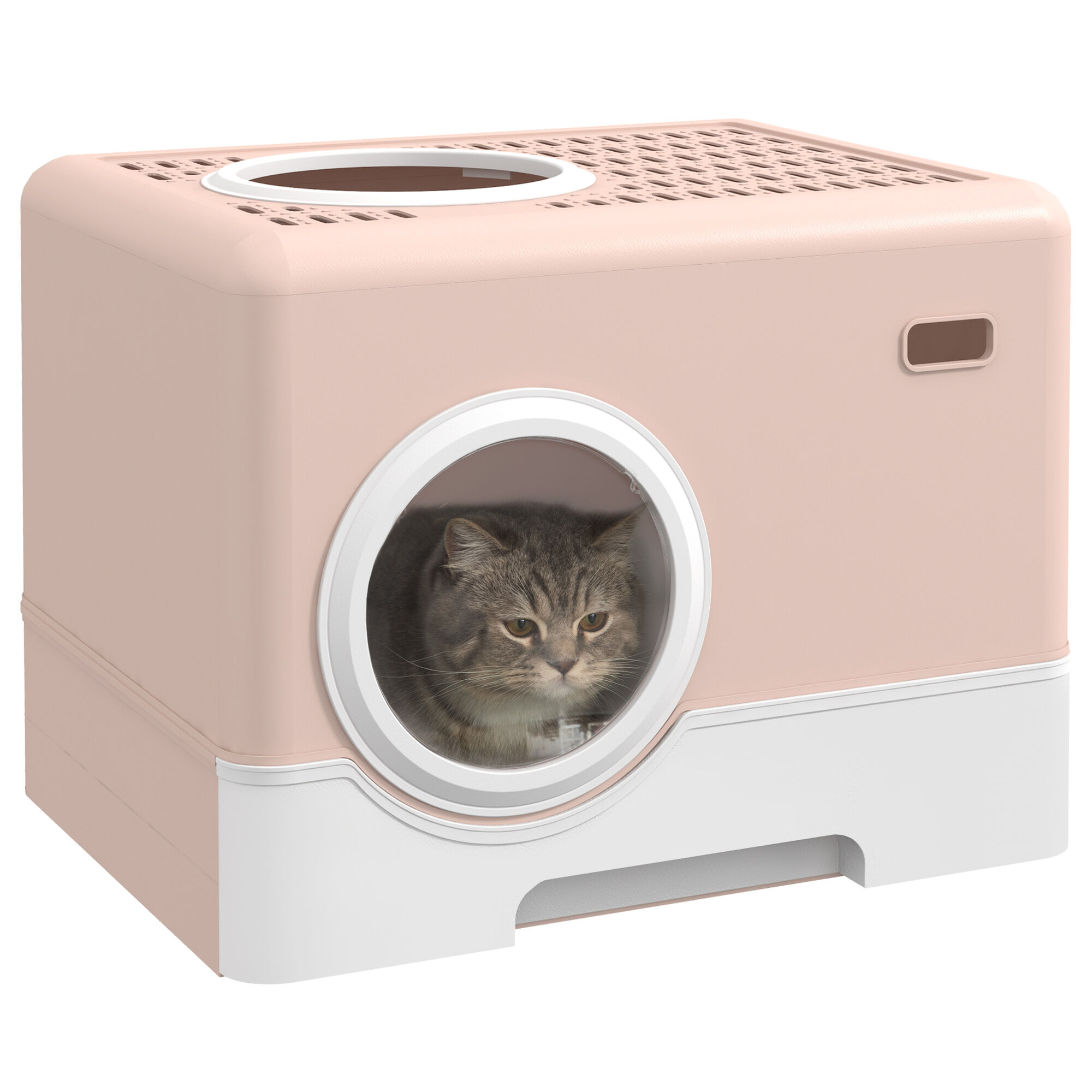 Pawhut Pawhut Arenero Inodoro Con Puertas para gatos