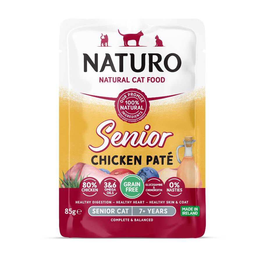 Naturo Pate de Pollo Senior para gatos