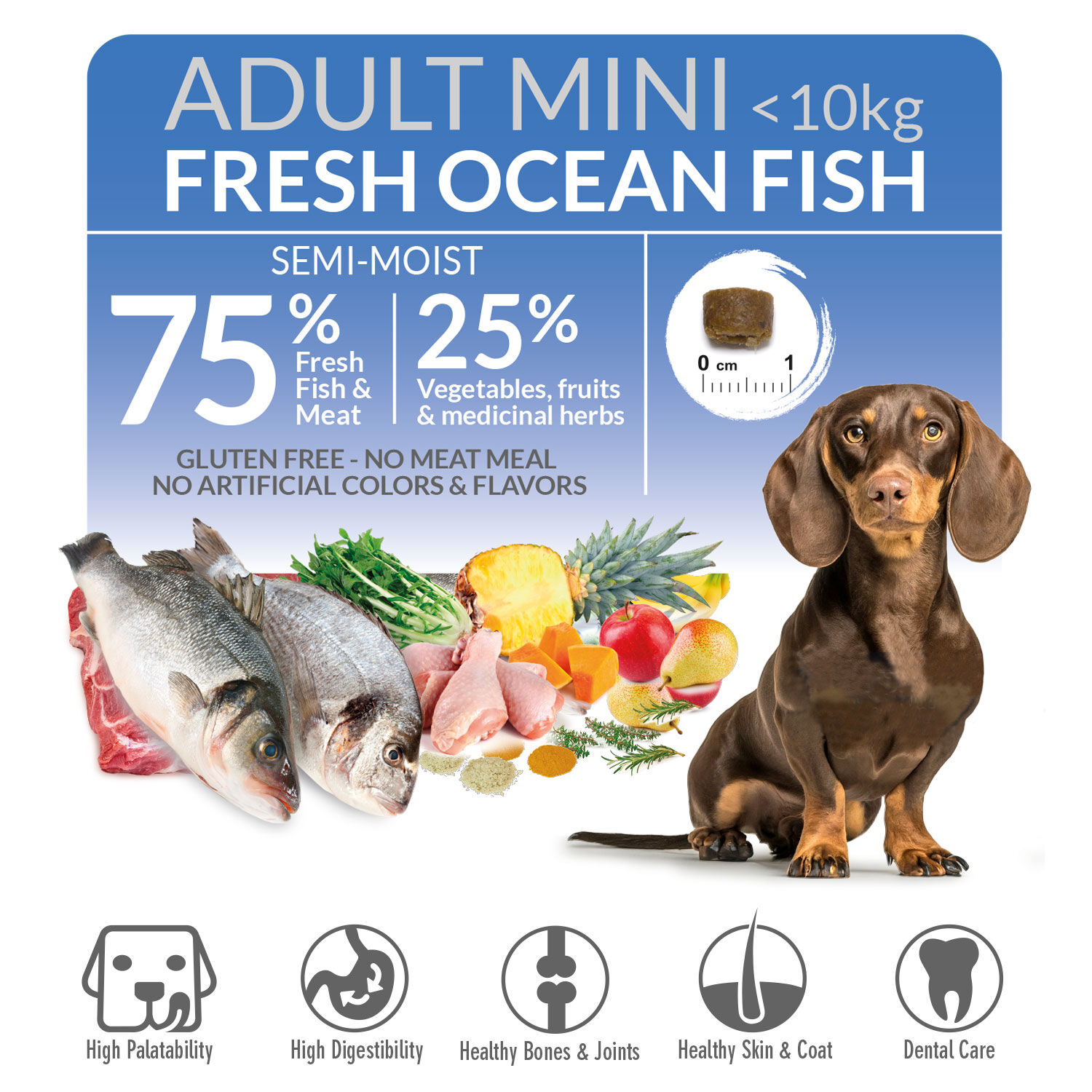 Arquivet Fresh MINI Ocean Fish 1Kg, , large Imagen numero 3