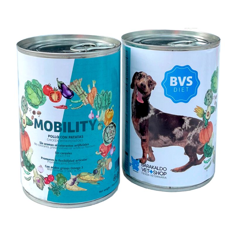 Comida H&uacute;meda para Perros Diet Grain Free Mobility Pollo con Patatas Barakaldo Vet Shop, , large Imagen numero 1