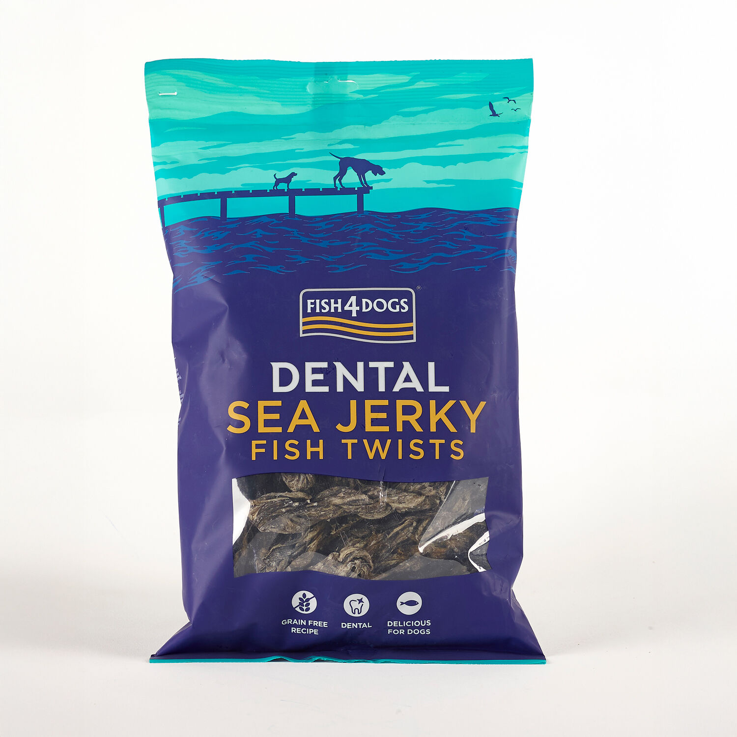 Fish4Dogs Snack dental Twists para perros thumbnail