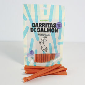 Wuapu Snack Barritas Semihúmedas Salmón para perros
