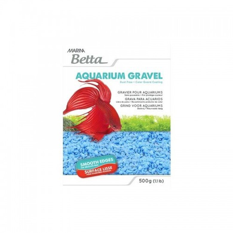 Grava Marina Betta para acuarios color Azul claro, , large image number null