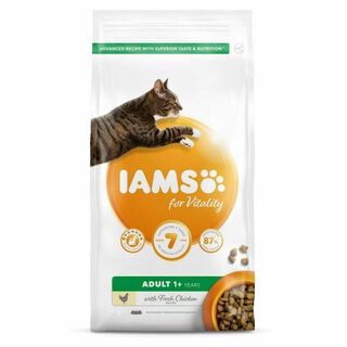 Pienso Iams Vitality de pollo para gatos adultos sabor Natural