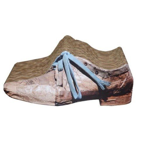 Pet Design Zapato Poste Rascador Marr&oacute;n para gatos, , large Imagen numero 1