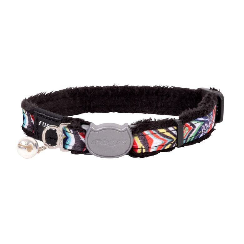Rogz Fashioncat Collar Negro para gatos