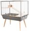 Zolux Cage Neo Silta - Rongador (tamaño pequeño, 77,5 x 47,5 x 87,5 cm), Color Gris, , large indicador imagen numero 1