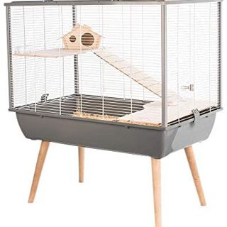 Zolux Cage Neo Silta Rongador gris para roedores 