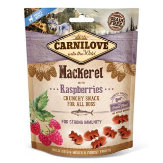 Carnilove Galletas Crunchy Caballa y Frambuesas para perros