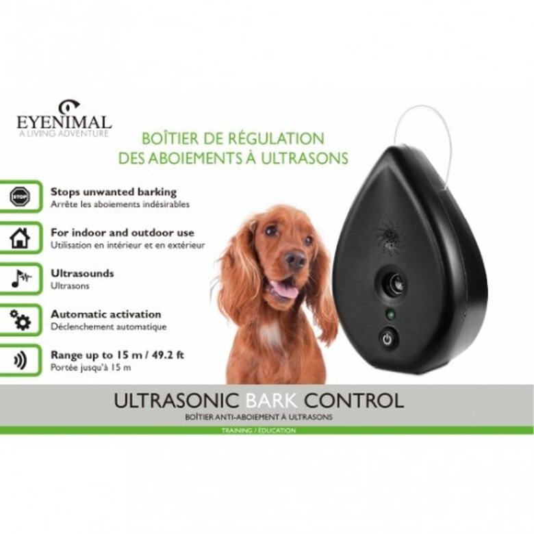 Sistema antiladrido Ultrasonic Bark Control para perros, , large image number null