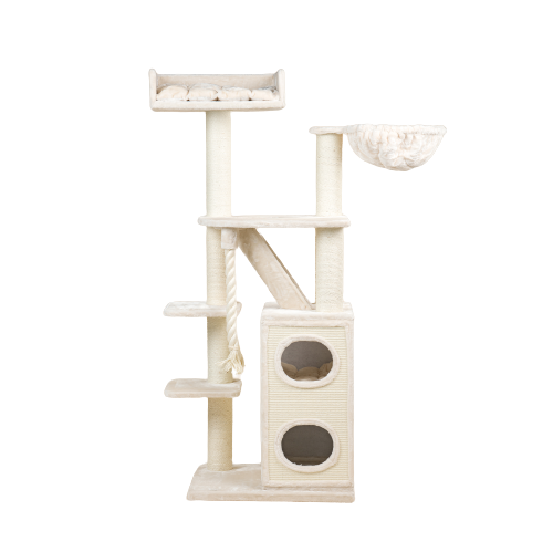 Rascador Cat Penthouse Blackline color Crema, , large Imagen numero 1