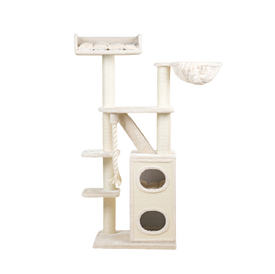 Rascador Cat Penthouse Blackline color Crema