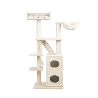 Rascador Cat Penthouse Blackline color Crema