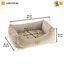 Ferplast Chester Cama Acolchada Beige para mascotas, , large indicador imagen numero 5