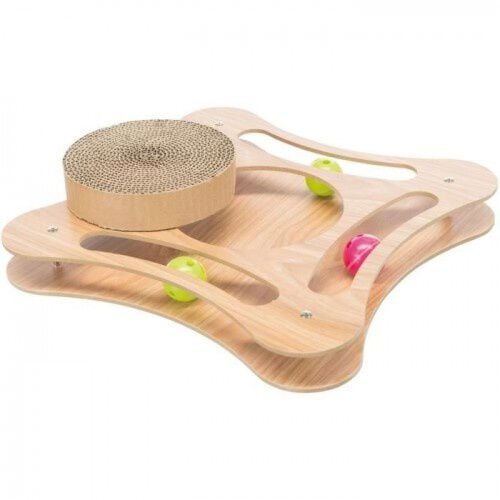 Trixie rascador de repuesto color madera para gatos