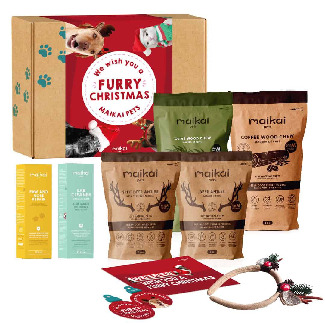 Caja Regalo Navidad - Pack Mordedores naturales + Kit Cuidado, , large Imagen numero 1