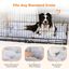 Nobleza Cama Colch&oacute;n Lavable Gris para perros, , large indicador imagen numero 4