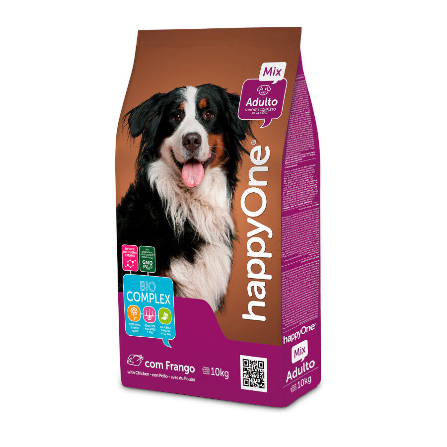 10 Kg happyOne Mix Adult de Pollo pienso para perros, , large Imagen numero 1