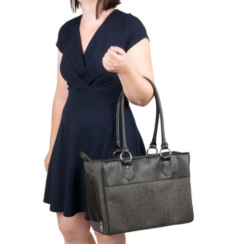 Bolso transport&iacute;n de mascotas color Negro, , large Imagen numero 4