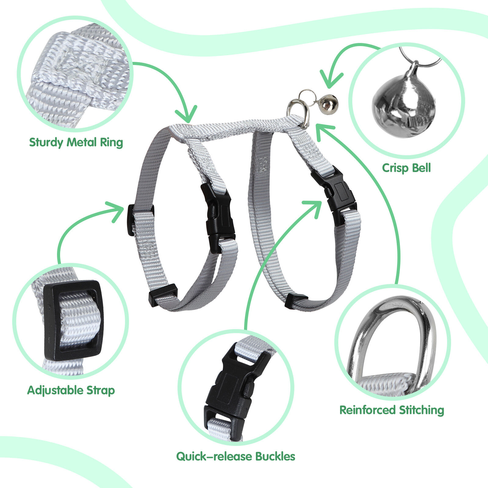 Nobleza Arnés para Gatos Ajustable thumbnail