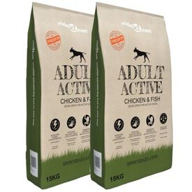 Comida seca premium Adult Active para perro sabor Pollo y Pescado