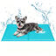 Nobleza Alfombrilla Refrescante para Perros y Gatos &ndash; Estampado, Gel Activado por Presi&oacute;n, Auto-refrigerante &ndash; Tama&ntilde;o: 110x70 cm &ndash; Azul Claro, , large indicador imagen numero 8