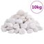 vidaXL Guijarros pulidos blancos 10 kg 2-5 cm, , large indicador imagen numero 2