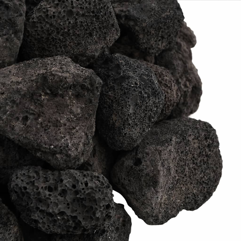 VidaXL Rocas Volcánicas Negras 10 Kg 3-5 Cm para acuario thumbnail