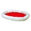 Trixie Cama Acolchada Blanca con Rojo para perros y gatos, , large indicador imagen numero 3