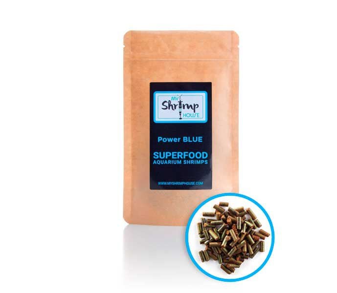 My Shrimp House Comida Pellet Power Blue para gambas